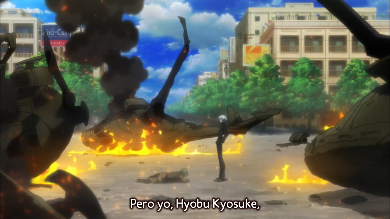 Courtesy of Zettai Karen Children – The Unlimited – Kyosuke Hyobu (ECA-Fansub)